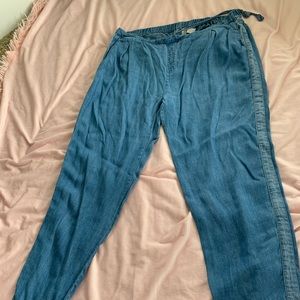 Matilda Jane Women’s Flowy Denim Pants Sz M